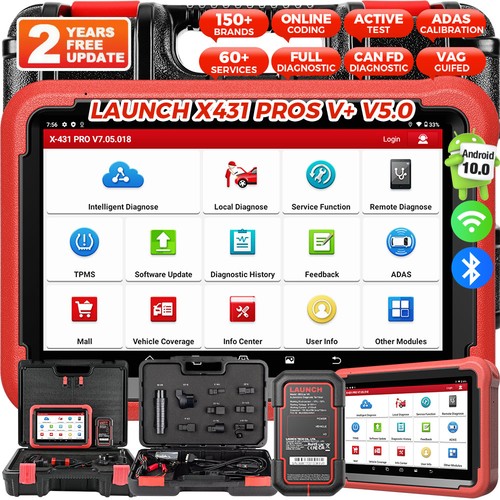 Launch x431 pros 5 0 - v, 5.0