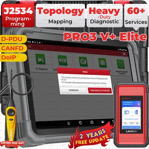 Launch x431 pro3 - pro3, v+