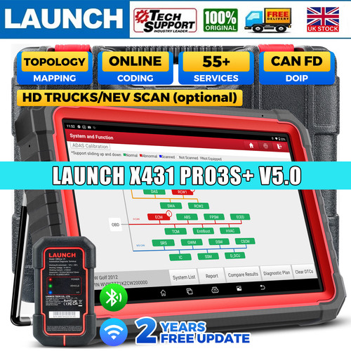 Launch x431 pro3s - pro3s+, v5.0