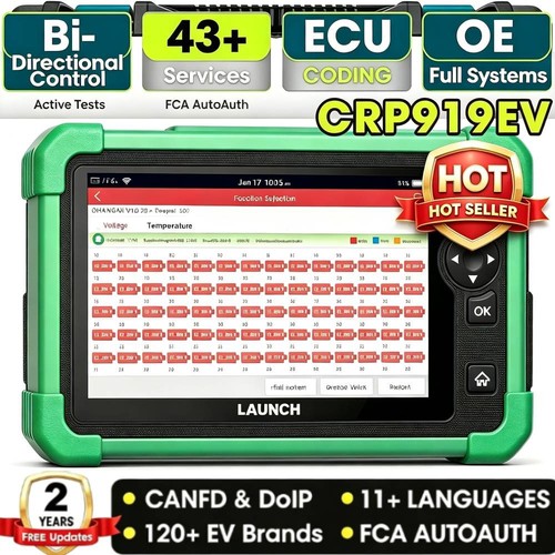 Launch x431 crp919 - crp919, ev