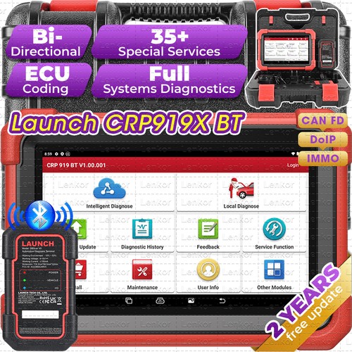 2026 launch x431 crp919x - 2026, bt